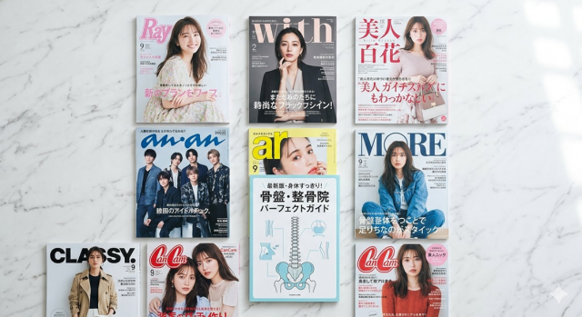 柏　整体　雑誌掲載　
