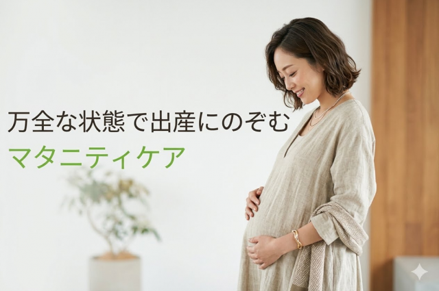 妊娠中の整体　マタニティケア　万全な状態で出産に臨む